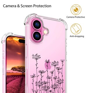 Foto 6 | Foto 6 | Funda De Teléfono Topgraph Compatible Con Iphone 16 Plus De Silicona - Venta Internacional.