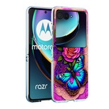 Funda De Teléfono Bcov Para Motorola Razr 2024  Antiarañazos  Azul - Venta Internacional.