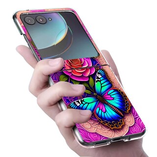 Foto 2 | Foto 2 | Funda De Teléfono Bcov Para Motorola Razr 2024 Antiarañazos Azul - Venta Internacional.