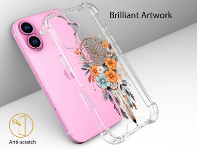 Foto 4 | Foto 4 | Funda Para Teléfono Topgraph Compatible Con Iphone 16 Plus Transparente - Venta Internacional.