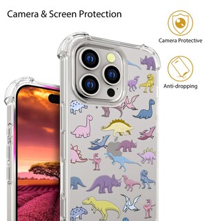 Foto 6 | Foto 6 | Funda De Teléfono Topgraph Compatible Con Iphone 16 Pro Clear - Venta Internacional.
