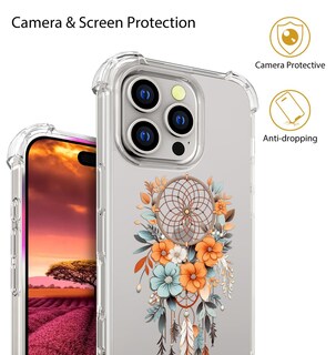 Foto 6 | Foto 6 | Funda De Teléfono Topgraph Compatible Con Iphone 16 Pro Max Clear - Venta Internacional.