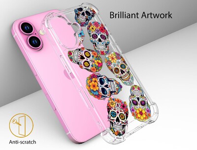 Foto 4 | Foto 4 | Funda Para Teléfono Topgraph Compatible Con Iphone 16 Transparente - Venta Internacional.