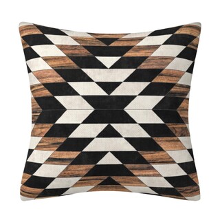 Foto 2 | Foto 2 | Funda De Cojín Ahahm Western Algodón Negro Y Marrón 45 X 45 Cm - Venta Internacional.