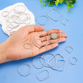 Foto 7 | Foto 7 | Colgantes Fashewelry Con Bisel De Aleación Con Parte Trasera Abierta Para Joyas De Resina Hechas A Mano - Venta Internacional.