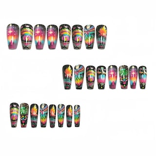 Foto 3 | Foto 3 | Adhesivos Para Uñas Bjr Largos Extraíbles 24 Piezas Ponibles - Venta Internacional.