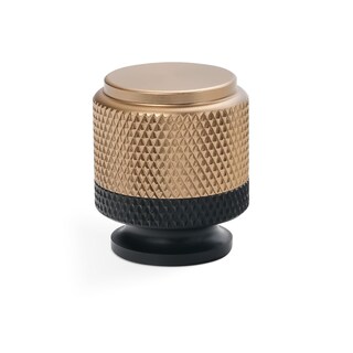 Foto 1 | Foto 1 | Pomos De Armario Komotia Negro Mate/bronce Champán (paquete De 10) - Venta Internacional.