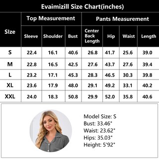 Foto 6 | Foto 6 | Conjunto De Pijama Evaimizill Para Mujer Manga Larga Con Botones Rosa - Venta Internacional.