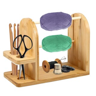 Foto 1 | Foto 1 | Dispensador De Hilo Liqing De Madera Con Doble Rotación - Venta Internacional.