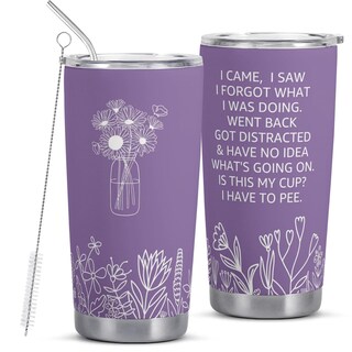 Foto 1 | Foto 1 | Vaso Sereficy I Came I Saw I Forgot De Acero Inoxidable De 600 Ml - Venta Internacional.