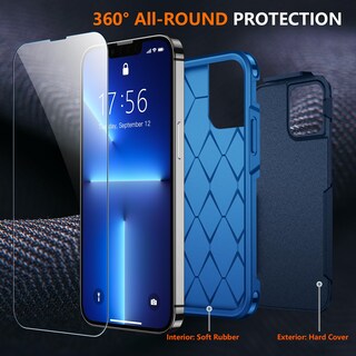 Foto 6 | Foto 6 | Funda De Teléfono Spidercase Para Iphone 13 Pro Max Con Protector De Pantalla - Venta Internacional.