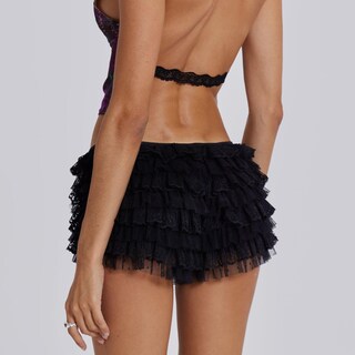 Foto 5 | Foto 5 | Pantalones Cortos Dsorvicd Lace Volffle Lolita Bloomers Y2k Para Mujer - Venta Internacional.