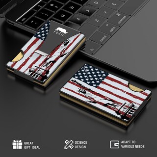 Foto 6 | Foto 6 | Tarjetero Wallet Furid Para Mujer Pequeño Con Bloqueo Rfid - Venta Internacional.