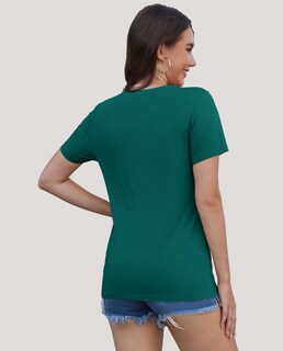 Foto 3 | Foto 3 | Camiseta Yucolen Para Mujer De Manga Corta Con Protección Solar Upf 50+ Color Verde - Venta Internacional.