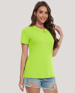 Foto 2 | Foto 2 | Camisa Yucolen De Algodón Para Mujer 2025 Cuello Redondo Protección Solar Xxl - Venta Internacional.