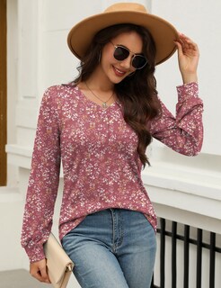 Foto 5 | Foto 5 | Blusa Tipo Túnica Rapbin Holgada Con Cuello En V Cuello En V Para Mujer Xl - Venta Internacional.