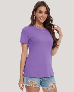 Foto 2 | Foto 2 | Camiseta Yucolen De Manga Corta Para Mujer Verano Upf50+ Talla M - Venta Internacional.