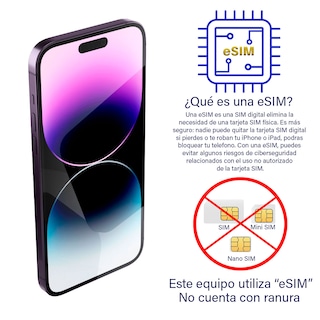 Foto 7 | Foto 7 | iPhone 14 Pro 256 GB Morado Reacondicionado Grado A