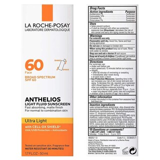 Foto 2 | Foto 2 | Protector Solar La Roche-posay Anthelios Light Fluid Spf 60 50 Ml - Venta Internacional.