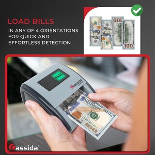 Foto 3 | Foto 3 | Detector De Billetes Falsos Cassida Instacheck Con Infrarrojos Magnético Y Uv - Venta Internacional.