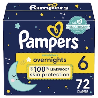 Foto 1 | Foto 1 | Pañales Desechables Para Bebés Pampers Swaddlers Overnights Tamaño 6 - Venta Internacional.