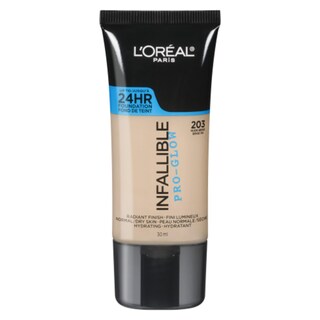 Foto 1 | Foto 1 | Base De Maquillaje L'oreal Paris Infallible Pro-glow Nude Beige 30 Ml - Venta Internacional.