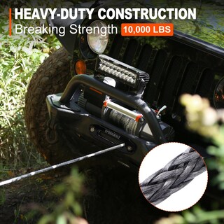 Foto 5 | Foto 5 | Kit De Cuerdas De Cabrestante Sparkwhiz Sintéticas De 1/4 X 50 Pies 4x4 Atv Utv Suv - Venta Internacional.