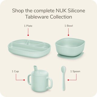 Foto 5 | Foto 5 | Placas De Succión Nuk Silicone Para Bebé Duraderas Sin Bpa X2 - Venta Internacional.