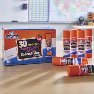 Foto 4 | Foto 4 | Barras Adhesivas Elmer's Disappearing Purple School Lavables 7 G X 30 - Venta Internacional.