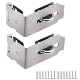 Foto 1 | Foto 1 | Paquete De 2 Cerrojos Latch Gemasp De Acero Inoxidable 304 De 90 Grados - Venta Internacional.