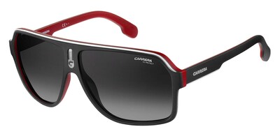 Foto 1 | Foto 1 | Gafas De Sol Carrera 1001/s Negro Mate Rojo/gris Sombreadas Para Hombre - Venta Internacional.