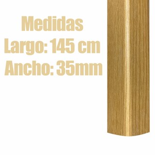 Foto 3 | Foto 3 | Esquinero Lambrín Decorativo 3 Pcs 145 Cm Estilo Madera Wpc Roble Natural
