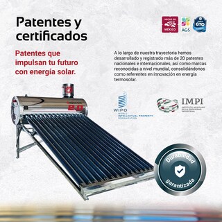 Foto 5 | Foto 5 | Calentador Solar Aquasol 2.0 15 Tubos 220 L 5 A 6 Personas