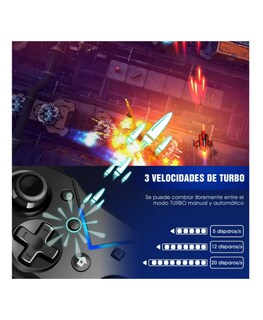 Foto 4 | Foto 4 | Controlador Inalámbrico Mando Para Nintendo Switch Joystick Negro