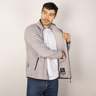 Foto 4 | Foto 4 | Sudadera Cuello Alto Para Hombre Con Bolsillos Greenlander Gris