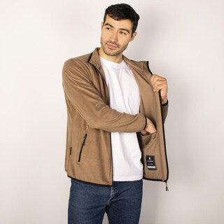 Foto 4 | Foto 4 | Sudadera Cuello Alto Para Hombre Con Bolsillos Greenlander Beige