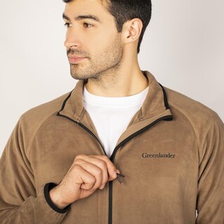 Foto 5 | Foto 5 | Sudadera Cuello Alto Para Hombre Con Bolsillos Greenlander Beige