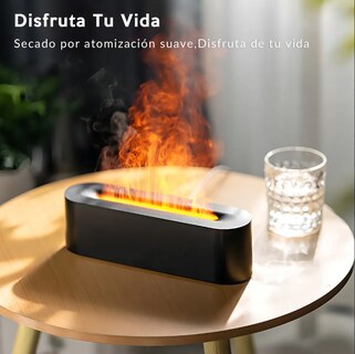 Foto 3 | Foto 3 | Humidificador Difusor De Aceite Esencial Con Diseño De Llama Electrico Aromaterapia