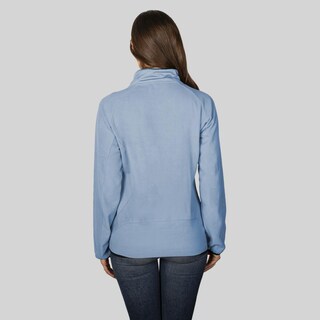 Foto 7 | Foto 7 | Sudadera Cuello Alto Para Mujer Con Bolsillos Greenlander Azul