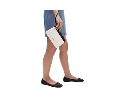 Foto 4 | Foto 4 | Cartera Coach Double Zip Wallet Cu921 Blanco