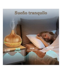 Foto 4 | Foto 4 | Humidificador De Difusión De Aromaterapia Ultrasónica 7 Colores De Luces 2 Niveles De Niebla 3 Temporizadores