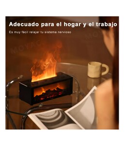 Foto 4 | Foto 4 | Humidificador Difusor De Aceite Esencial De Llama Coloreado
