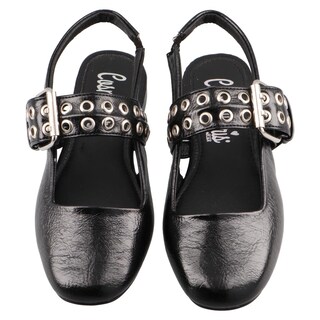 Foto 6 | Foto 6 | Balerina Dama Cosmo Paris 113 Negro Yanni Flat Casual Talla 23 A 26 E