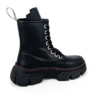 Foto 1 | Foto 1 | Botas Offlander Tipo Militar - Lilith Piel Rondinelo Negro