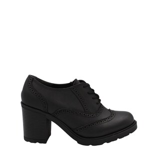 Foto 1 | Foto 1 | Bostoniano De Piel Confort Tacón Ancho Senties Ana 21-704