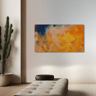 Foto 1 | Foto 1 | Cuadro Decorativo Abstracto Amanecer Desértico 40x60cm