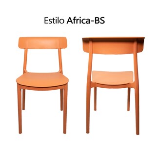 Foto 4 | Foto 4 | Jauz Improvement Set 2pz Silla Moderna África Diseño Nórdico Fabricada En Polipropileno Reforzado (A2780)