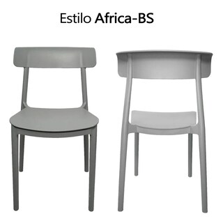 Foto 4 | Foto 4 | Jauz Improvement Set 2pz Silla Moderna África Diseño Nórdico Fabricada En Polipropileno Reforzado (a2783)