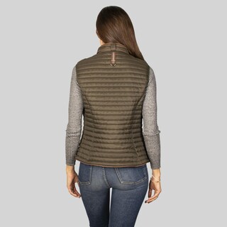 Foto 6 | Foto 6 | Chaleco Capitonado Para Mujer Con Cuello Mao Y Bolsas A Los Costados Greenlander Verde