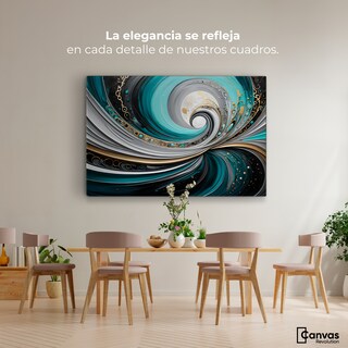 Foto 2 | Foto 2 | Cuadro Decorativos Para Sala Abstracción Lunar 90x60